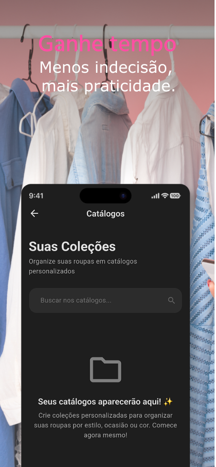 Coleções personalizadas